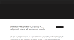 Desktop Screenshot of eaglebattery.com